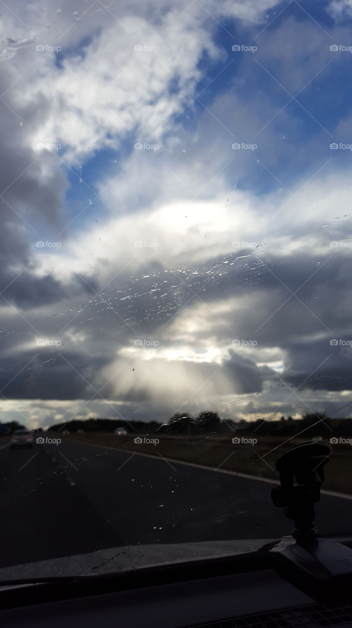 storm clouds