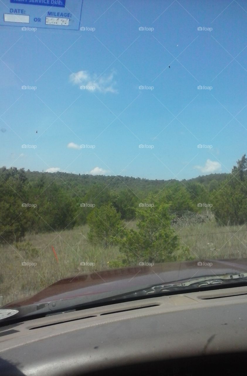 the back side of my land