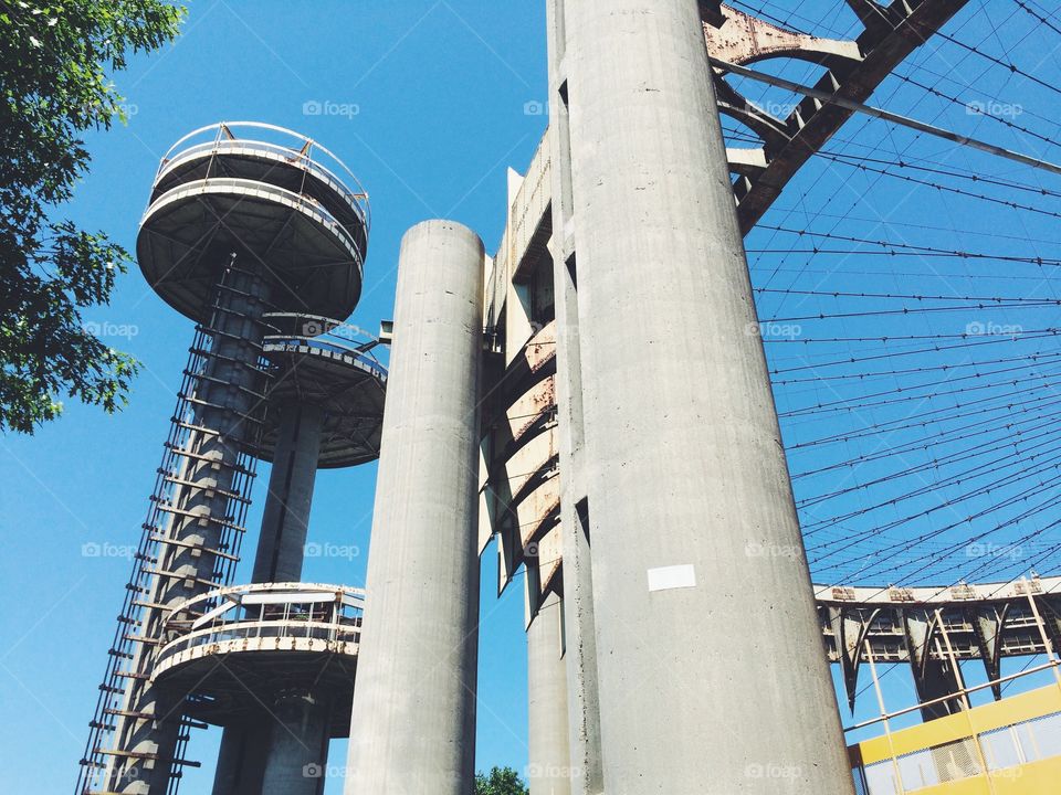 NY World's Fair pavilion . Flushing Meadow Queens 