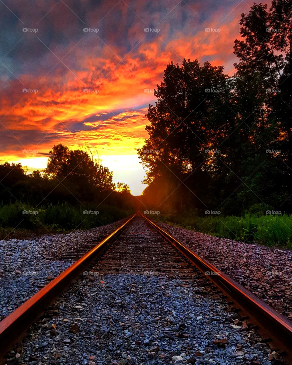 Vermont sunset