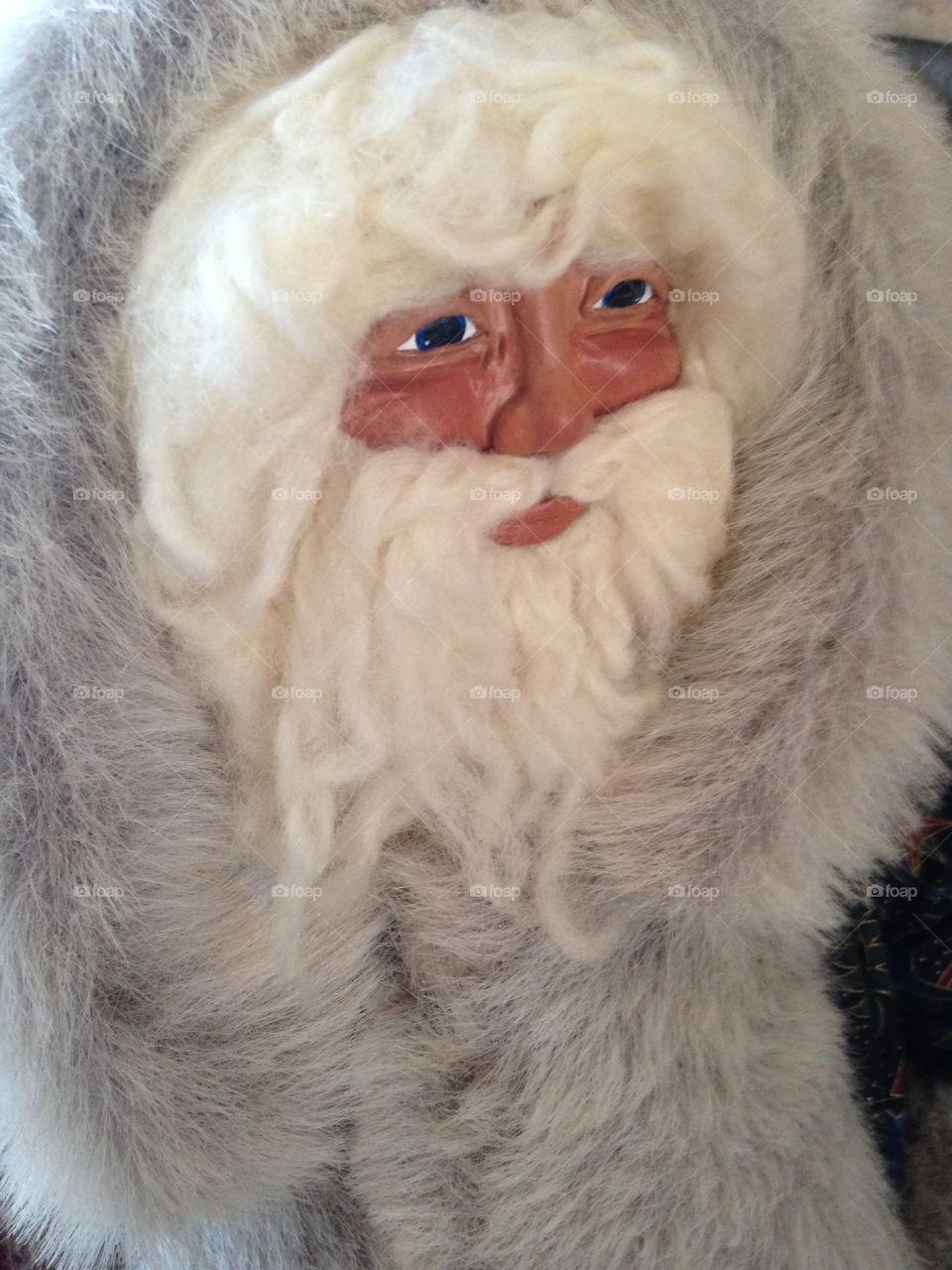 Santa clause wishes you a merry Christmas.