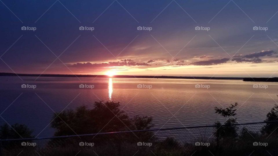 Sunset Over Potomac
