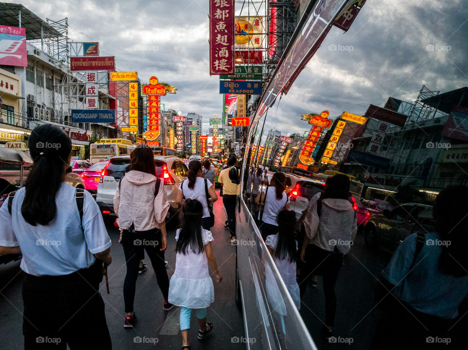 Chinatown in Bangkok...