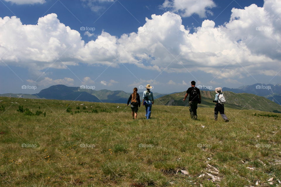 Sharr mountains on the border between Macedonia and Kosovo