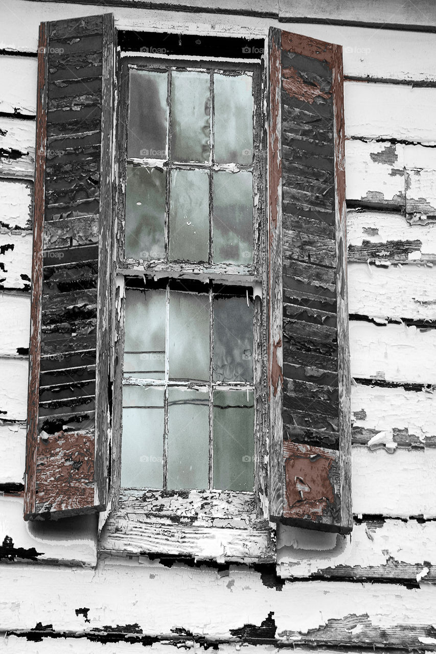 buildings window weathered paint by probie15