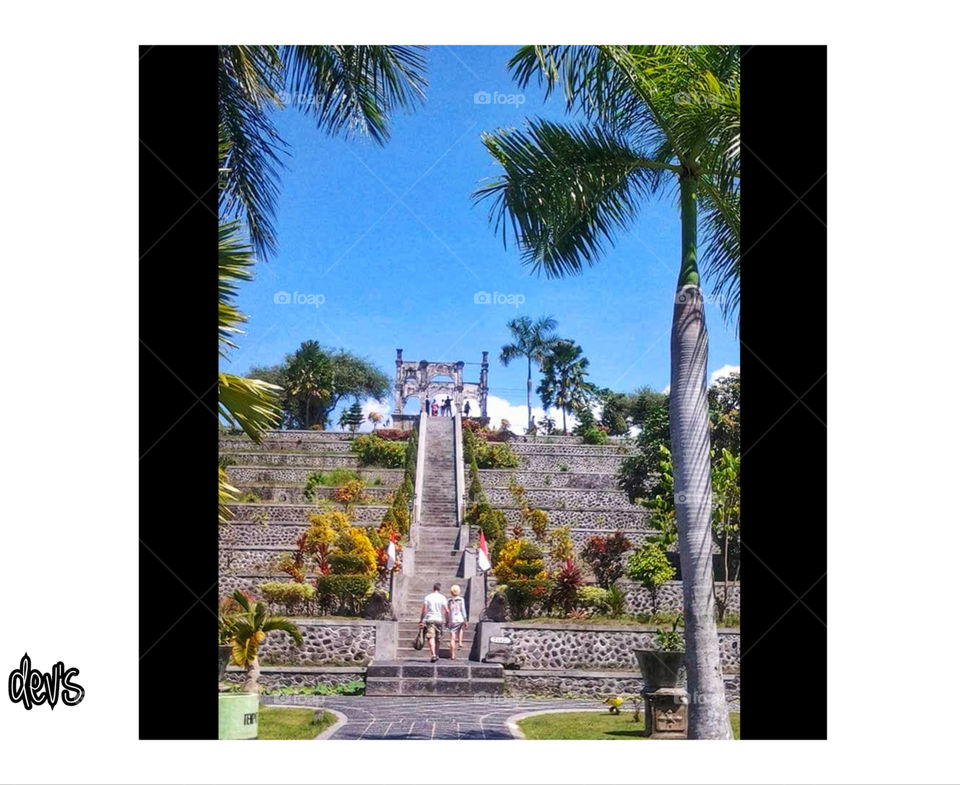 From bottom to the top
Sukasada Ujung Park, Karangasem Bali