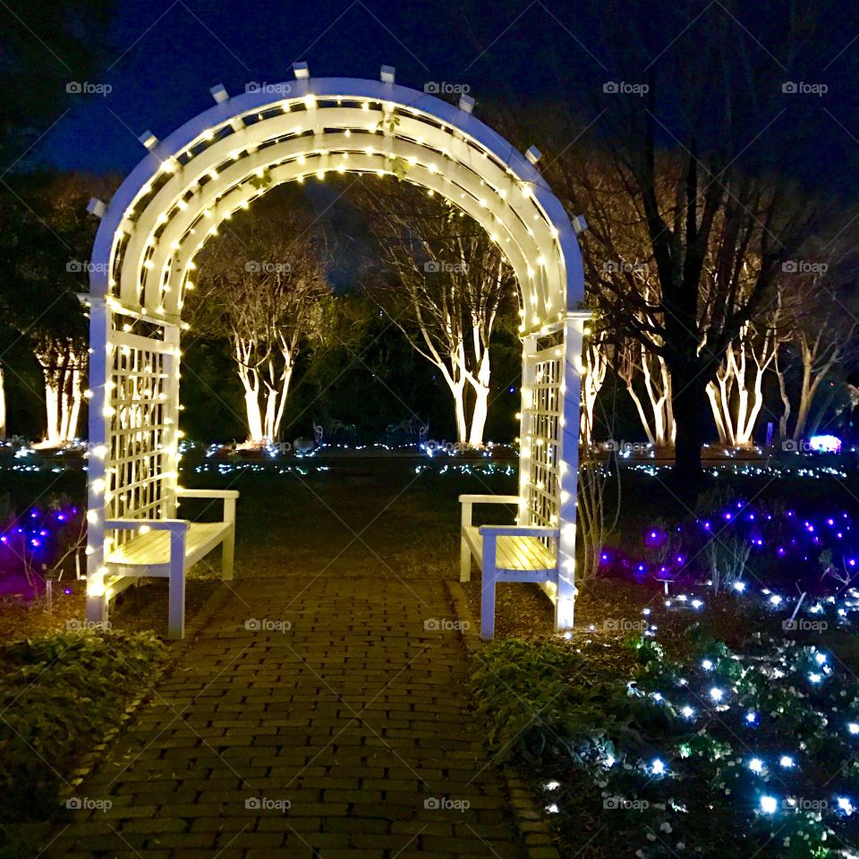 Lighted Gazebo