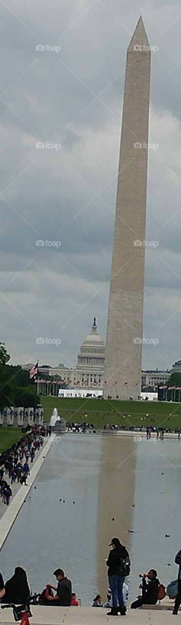 Washington Monument & Capital Building
