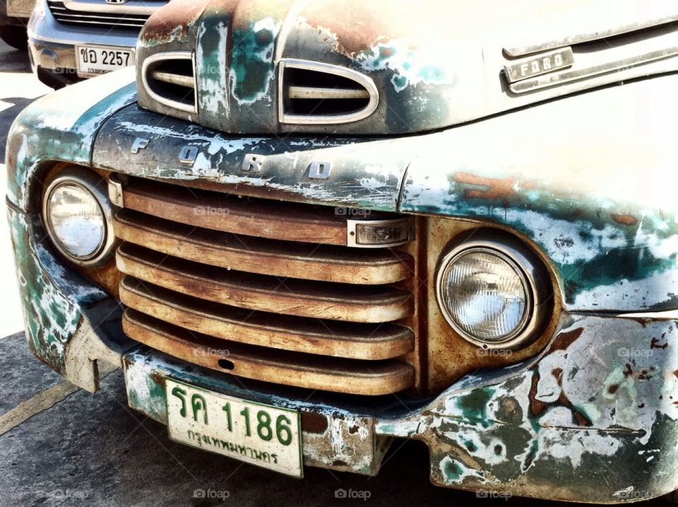 Old vintage ford car