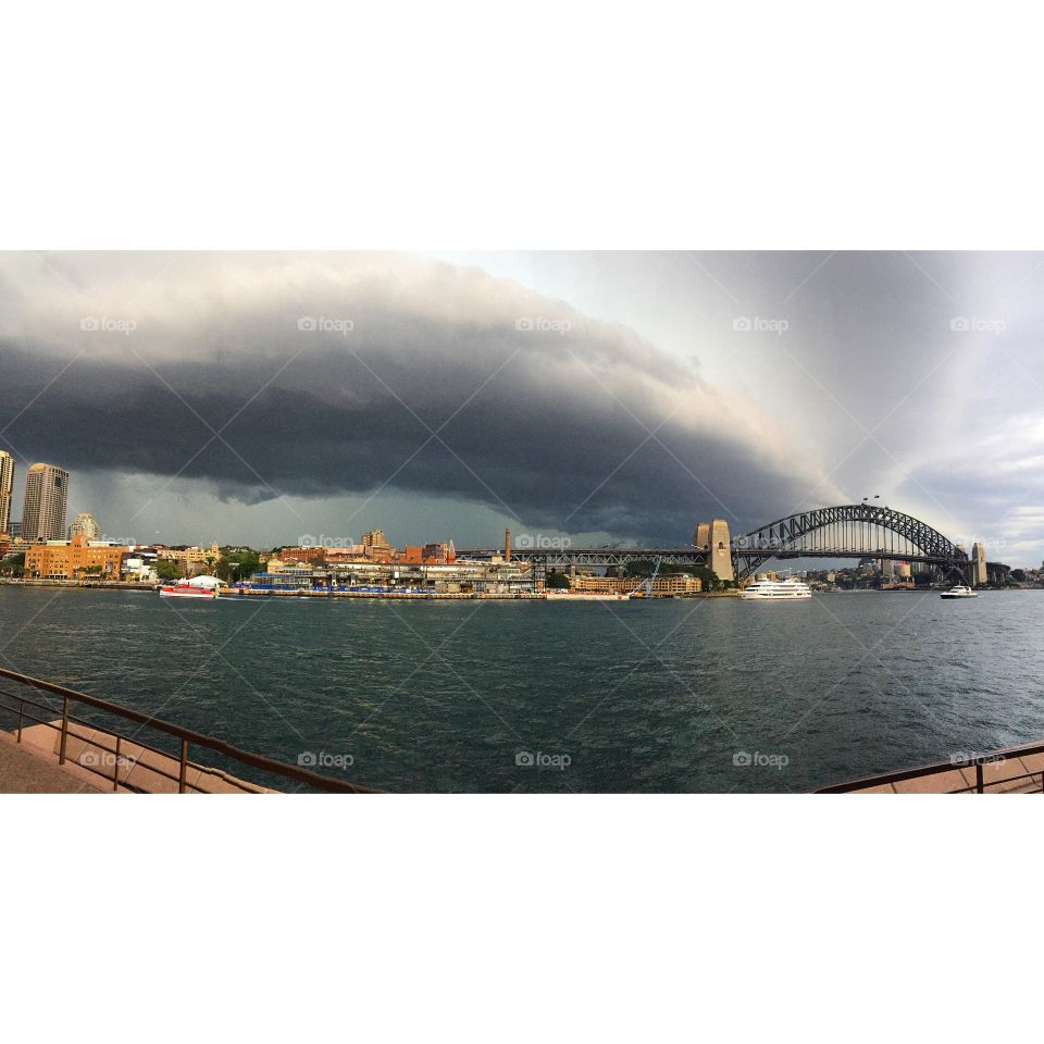 Storm. Sydney storm
