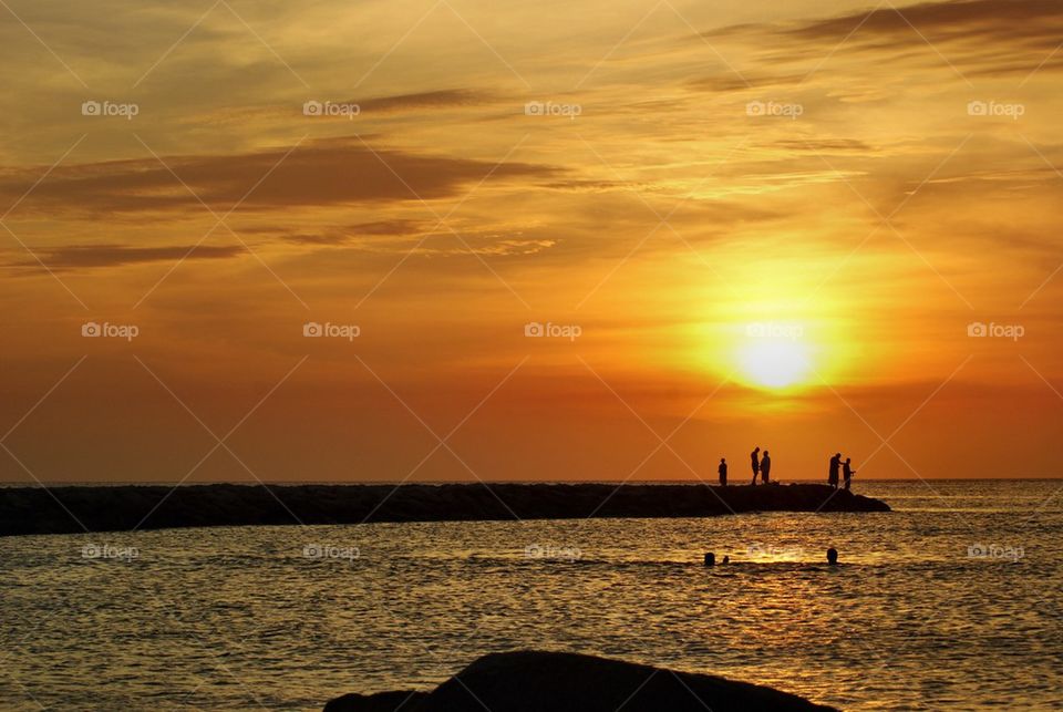 Sunset in Aruba