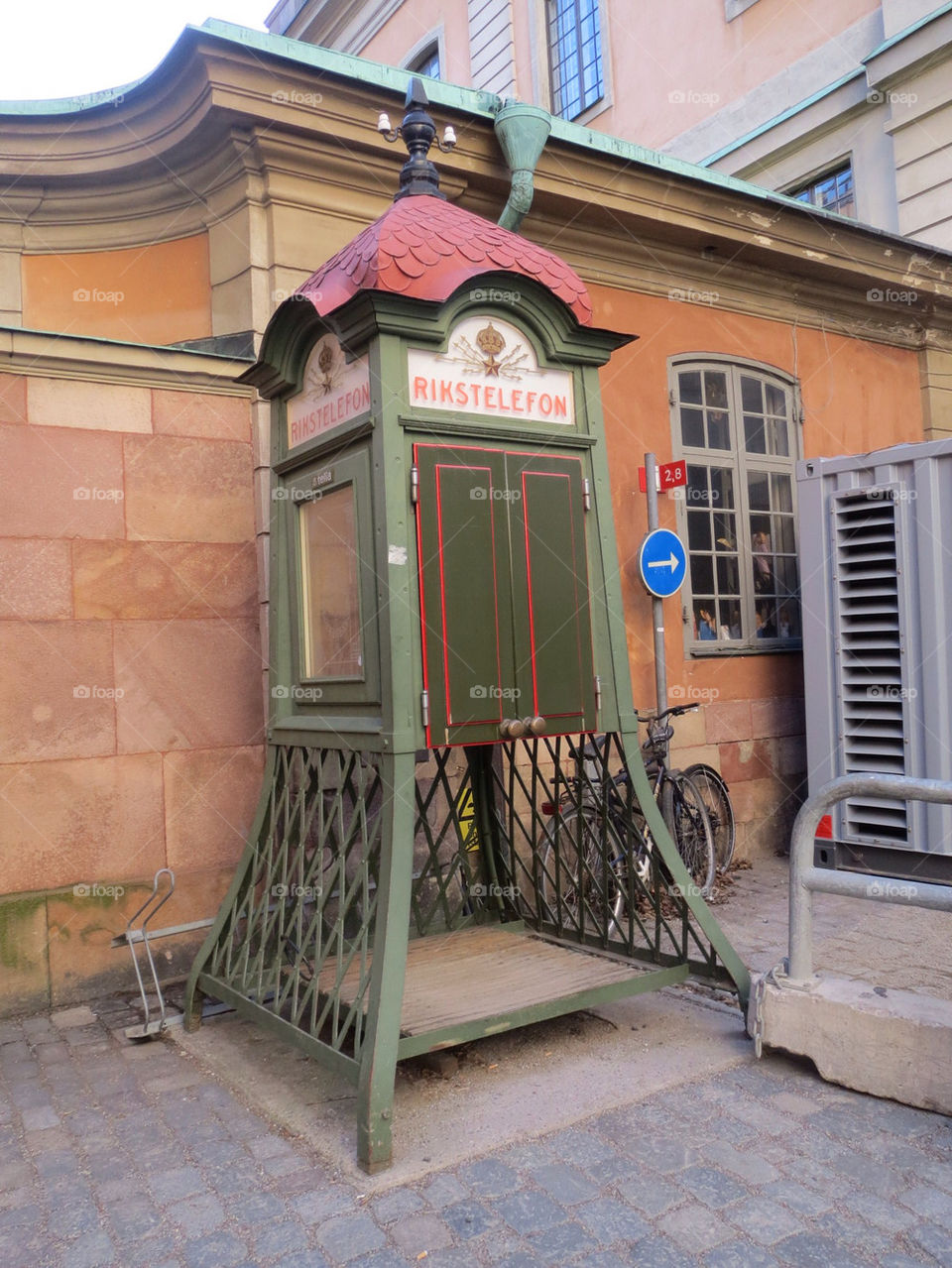 Old phonebooth