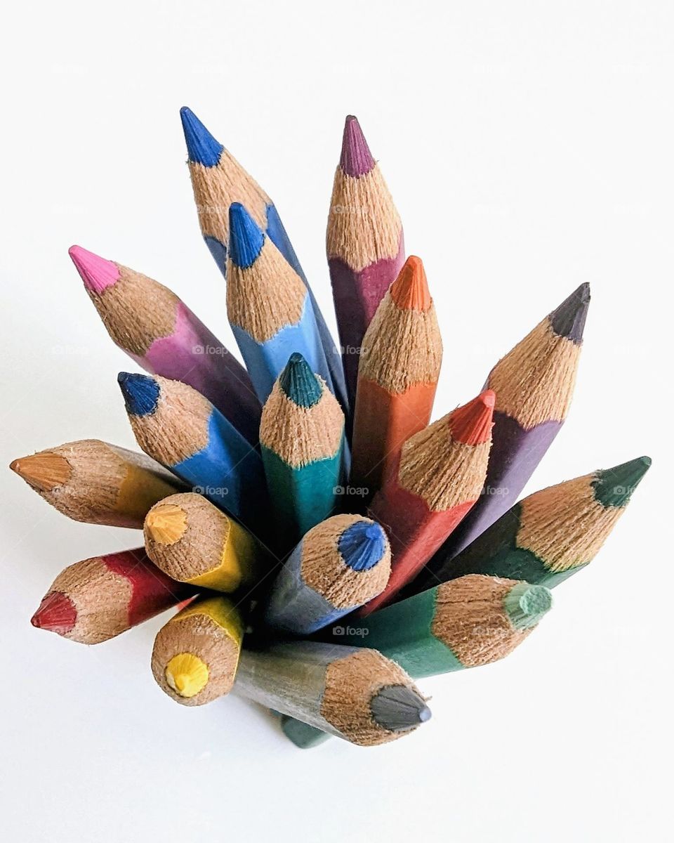 Colored pencils
