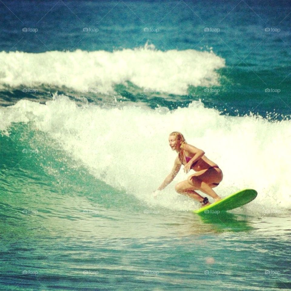 Surfer girl