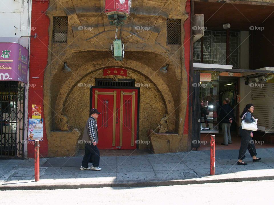Chinatown Door