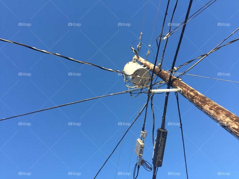 Electrical Power Pole