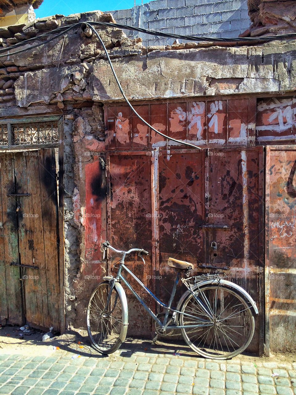 Bike in the souk