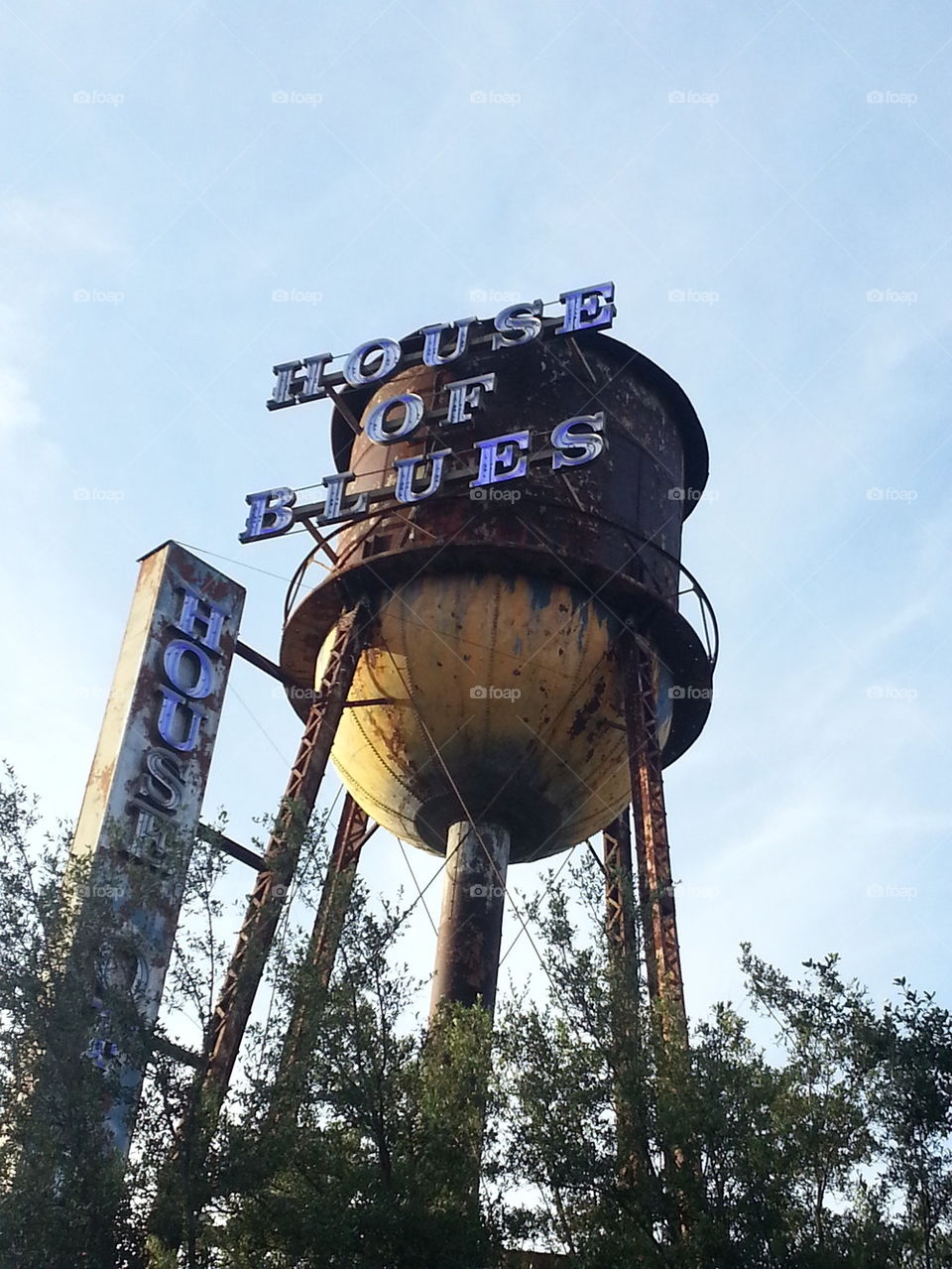 house of blues water tower
