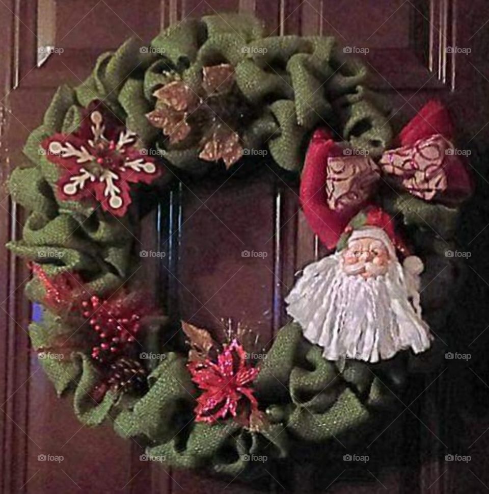 Christmas wreath I made