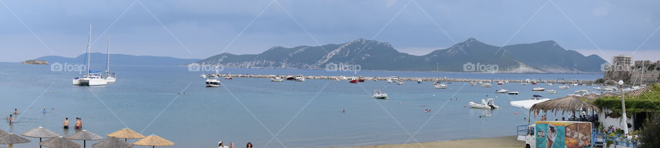 Methoni Port. Greece Methoni Port