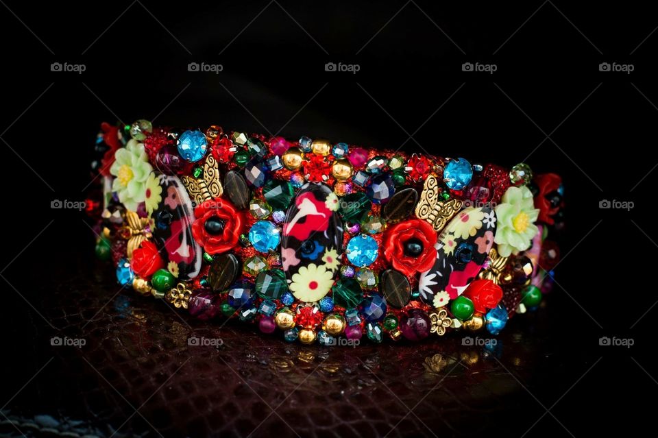 Handmade headband with love 