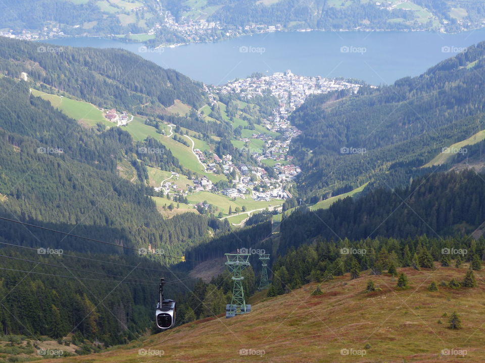 A beautiful mountain walk in Austria 