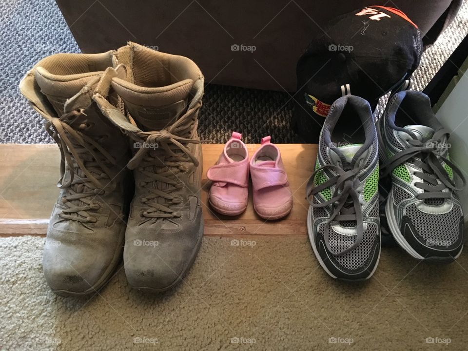 Boots and baby shoes