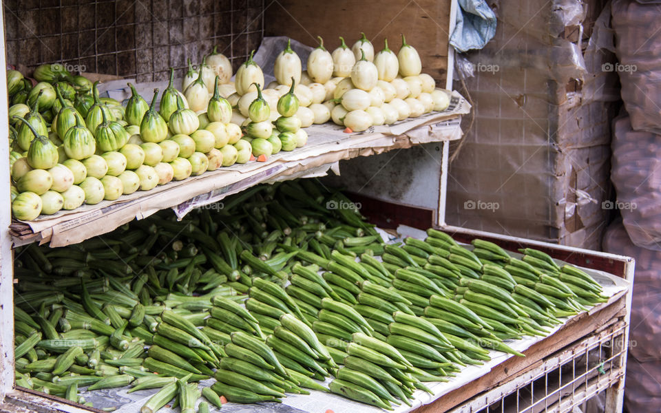 Green vegetables 