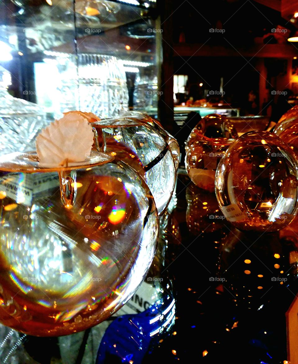 bubble glass