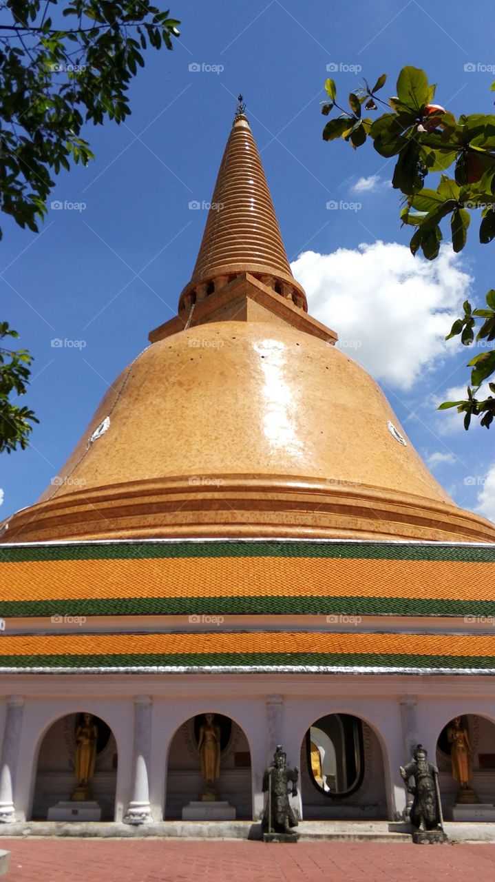 Big Pagoda in Thailand