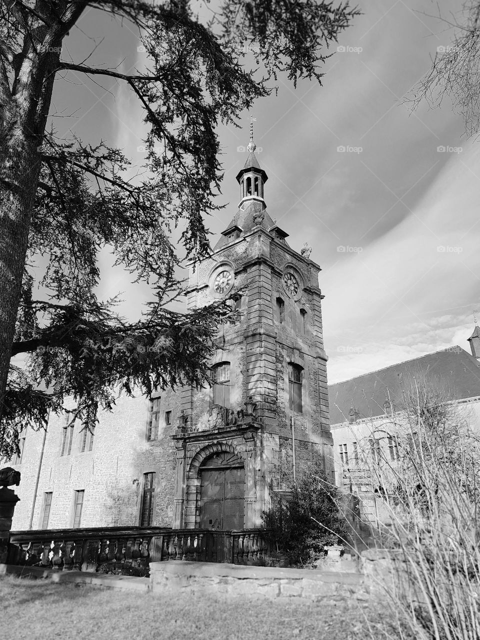 Visit of the Château fort d'Ecaussines, castle of Havré, Hainaut