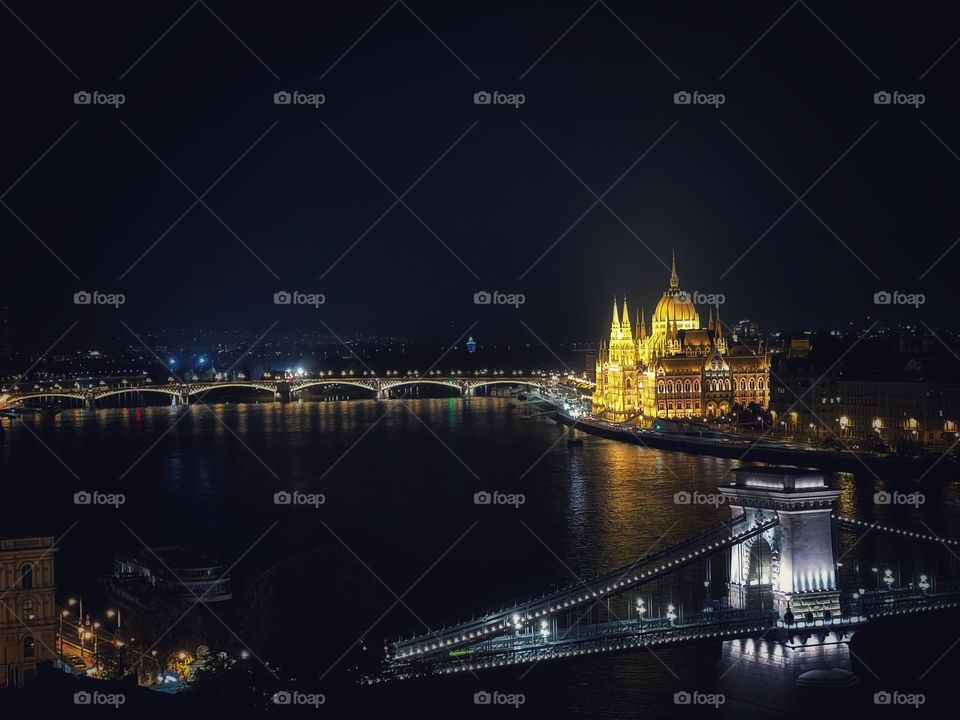 Budapest by night