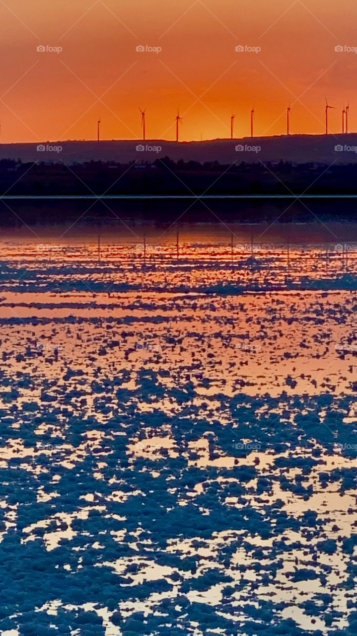 Salt Lake Larnaca Cyprus 27 October 2020