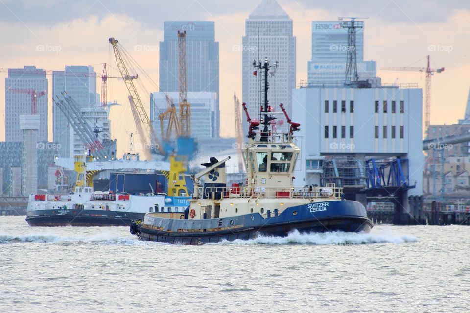 London Harbour Master. The London harbour master taken with my 300mm lens 