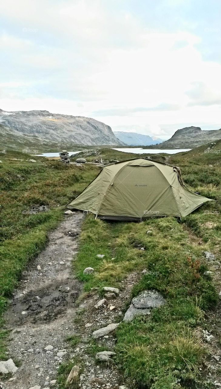 The rough nature in Norway