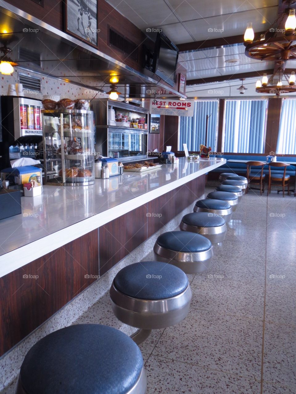 The Diner. An iconic diner in Upstate New York