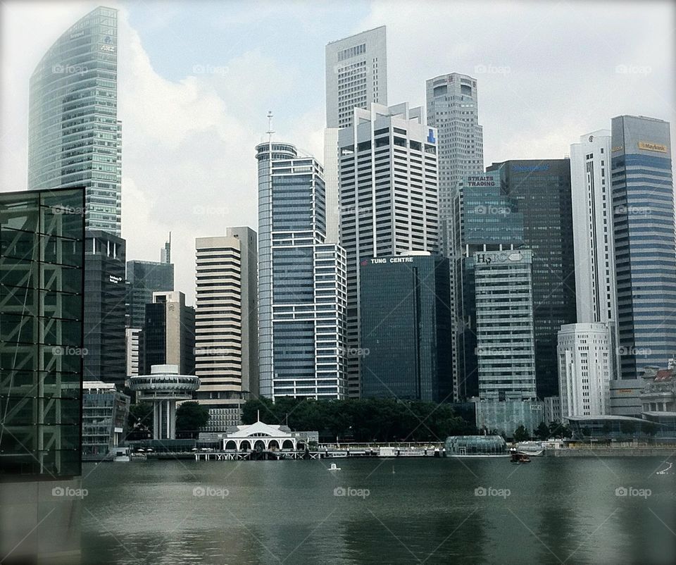 Singapore skyline

