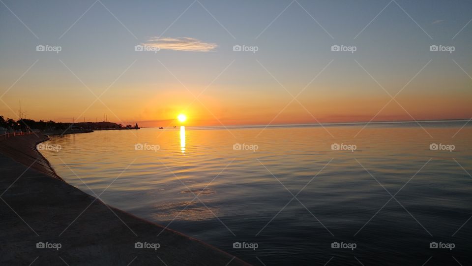 Sunset at Campeche