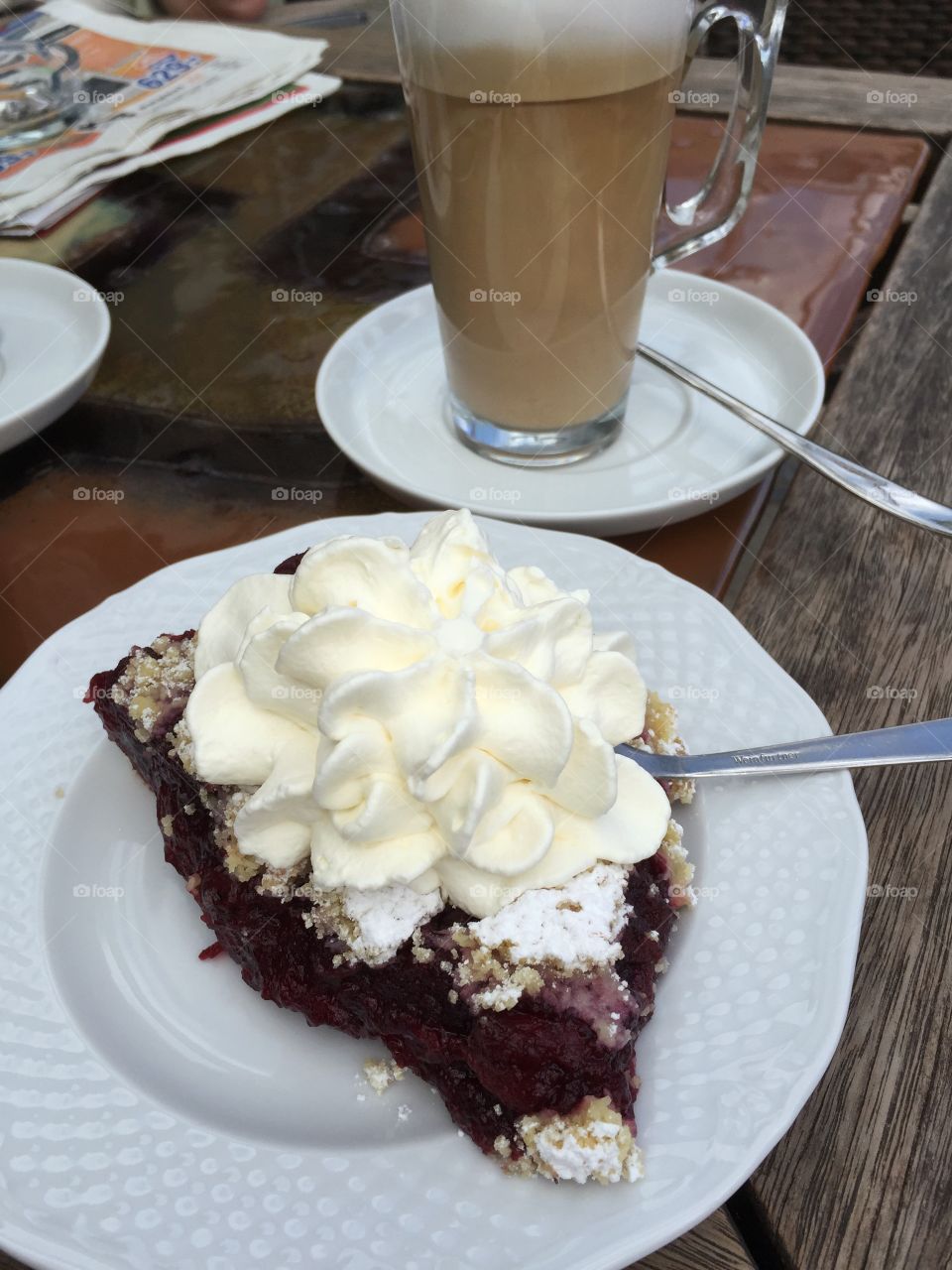 German Kaffee und Kuchen in Bavaria