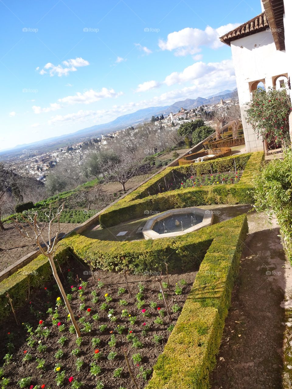 Alhambra in Granada, Spain