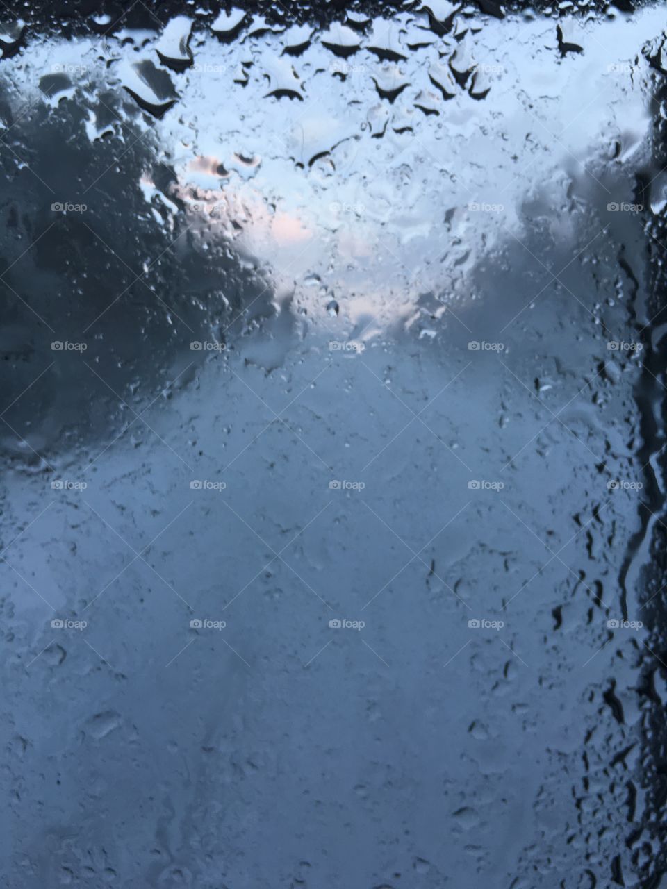 Full frame shot wet glass