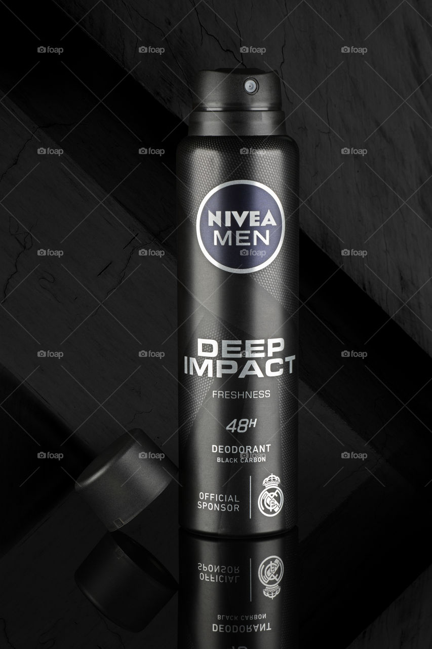 Nivea Men Deep Impact Deodorant Spray Can