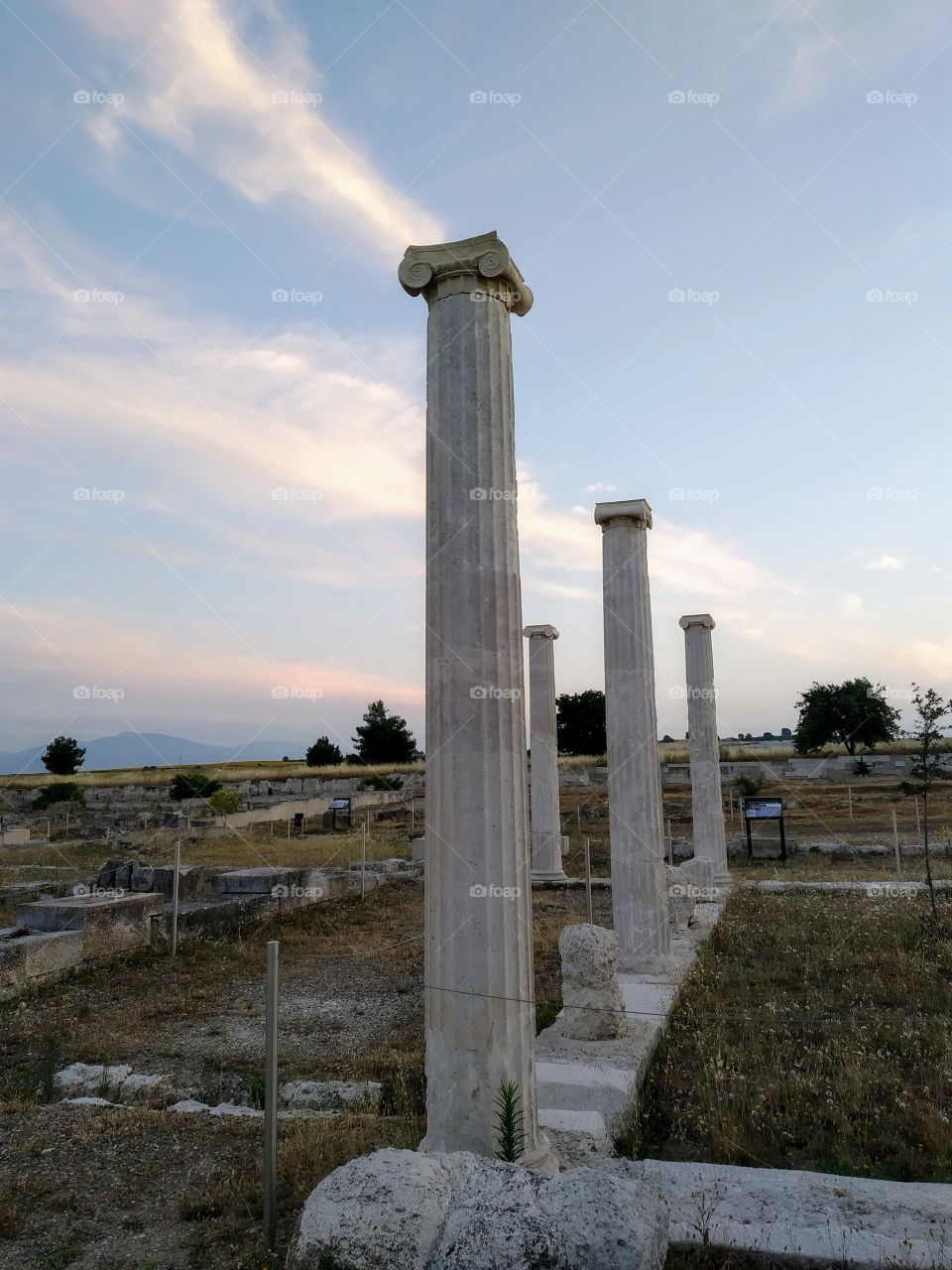Sunrise at Pella, Macedonia, Greece, the birthplace of Alexander the Great!