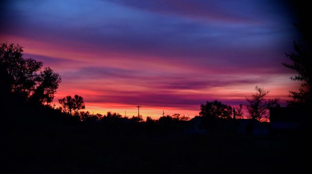 Wyoming Fall Sunset