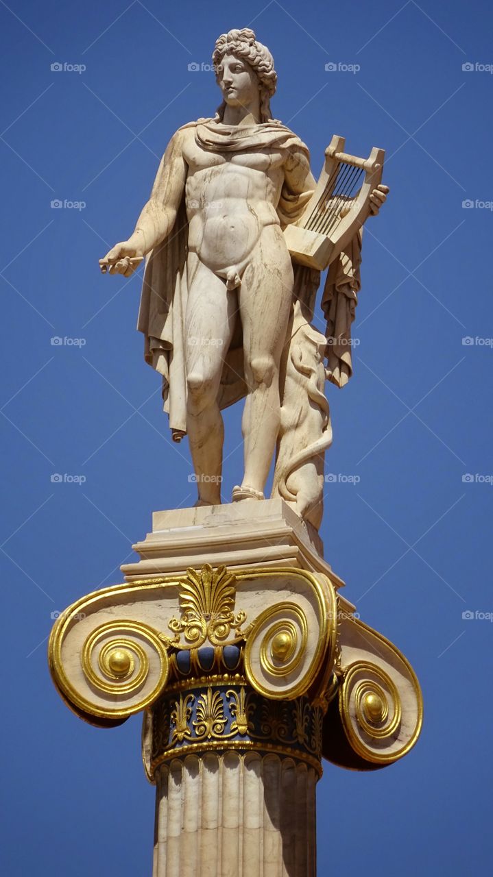Hermes statue. Greece, Hermes statue