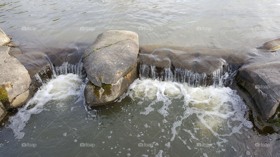 water cliff