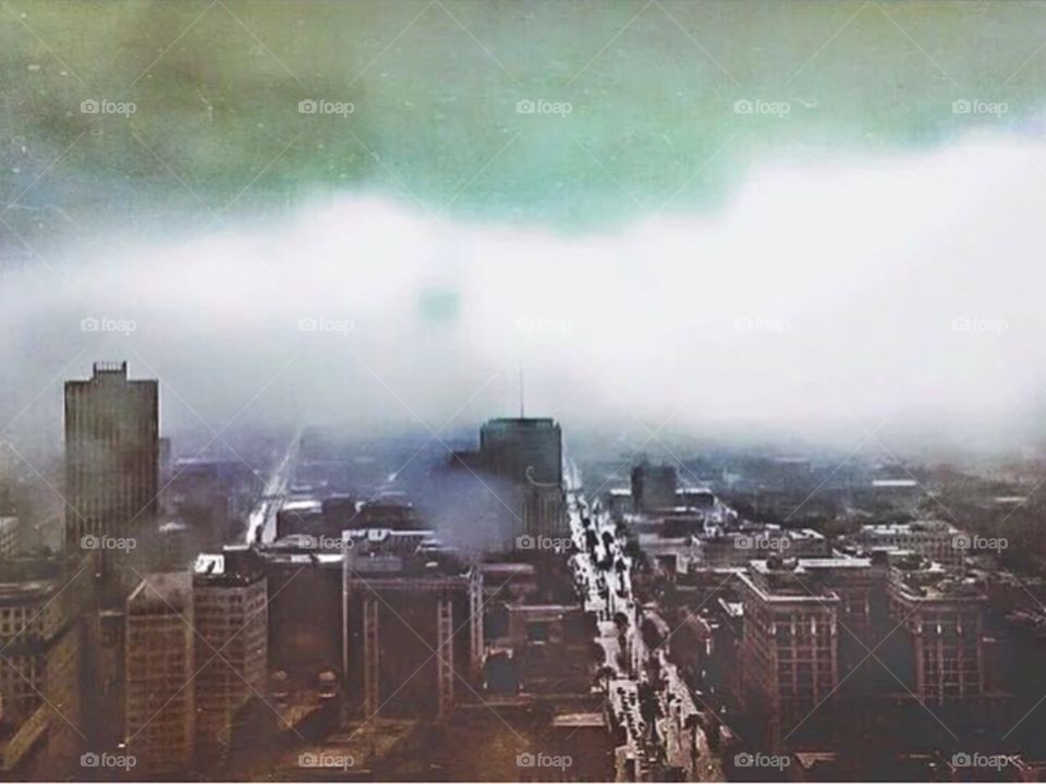 The city from my point of view. 