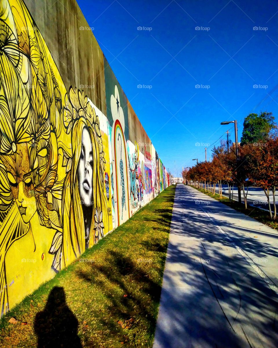 Wall of Streetart