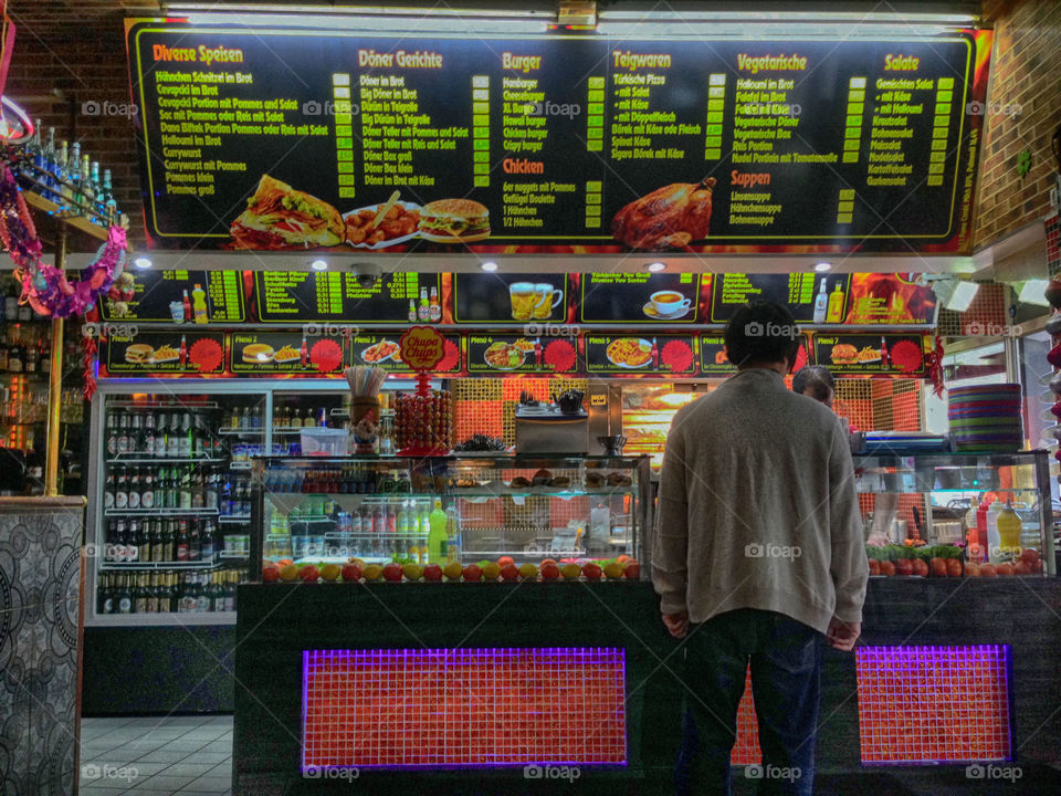 Berlin Street food kebab