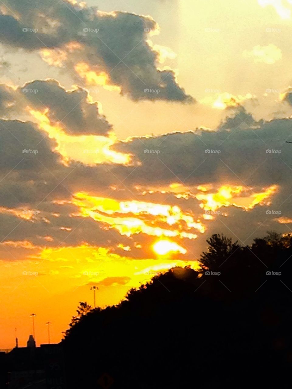 Sunrise near Baltimore